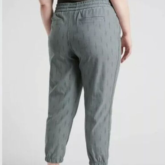 Athleta Green Farallon Joggers New - Picture 3 of 4